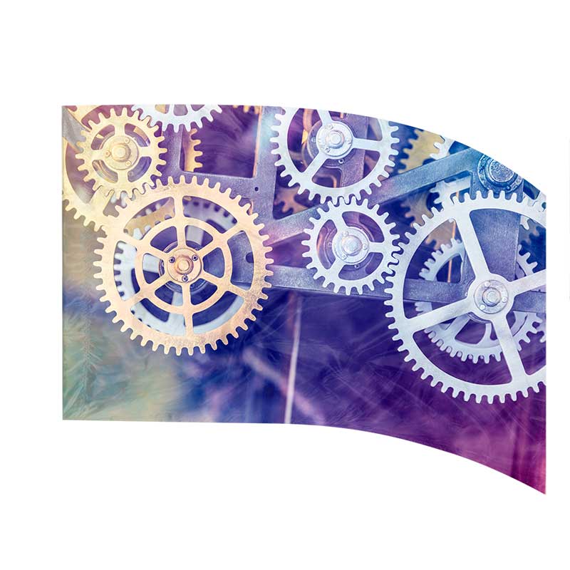 Banderas digitales hechas a medida: Estilo 1829